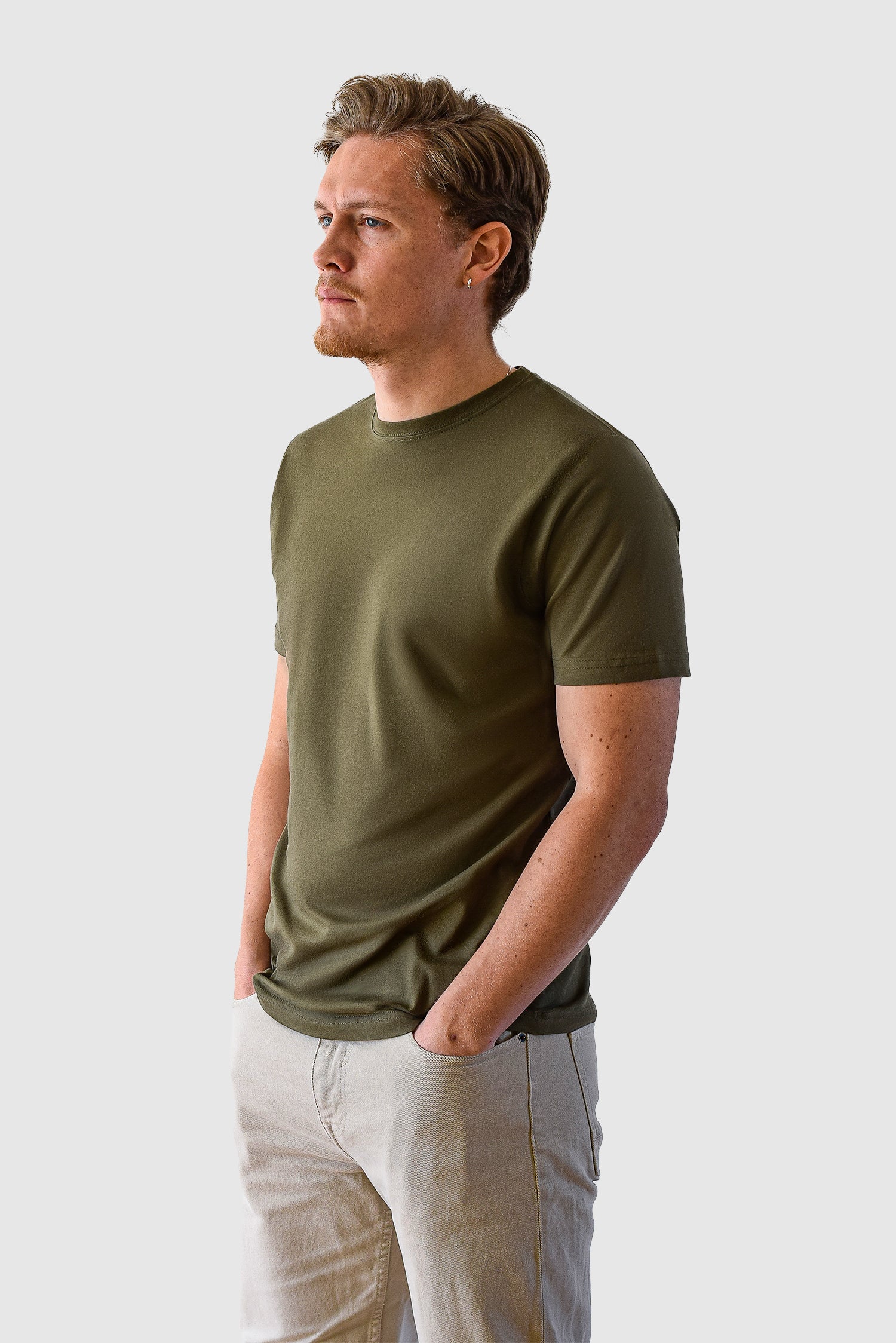 basic t-shirt army mood minor