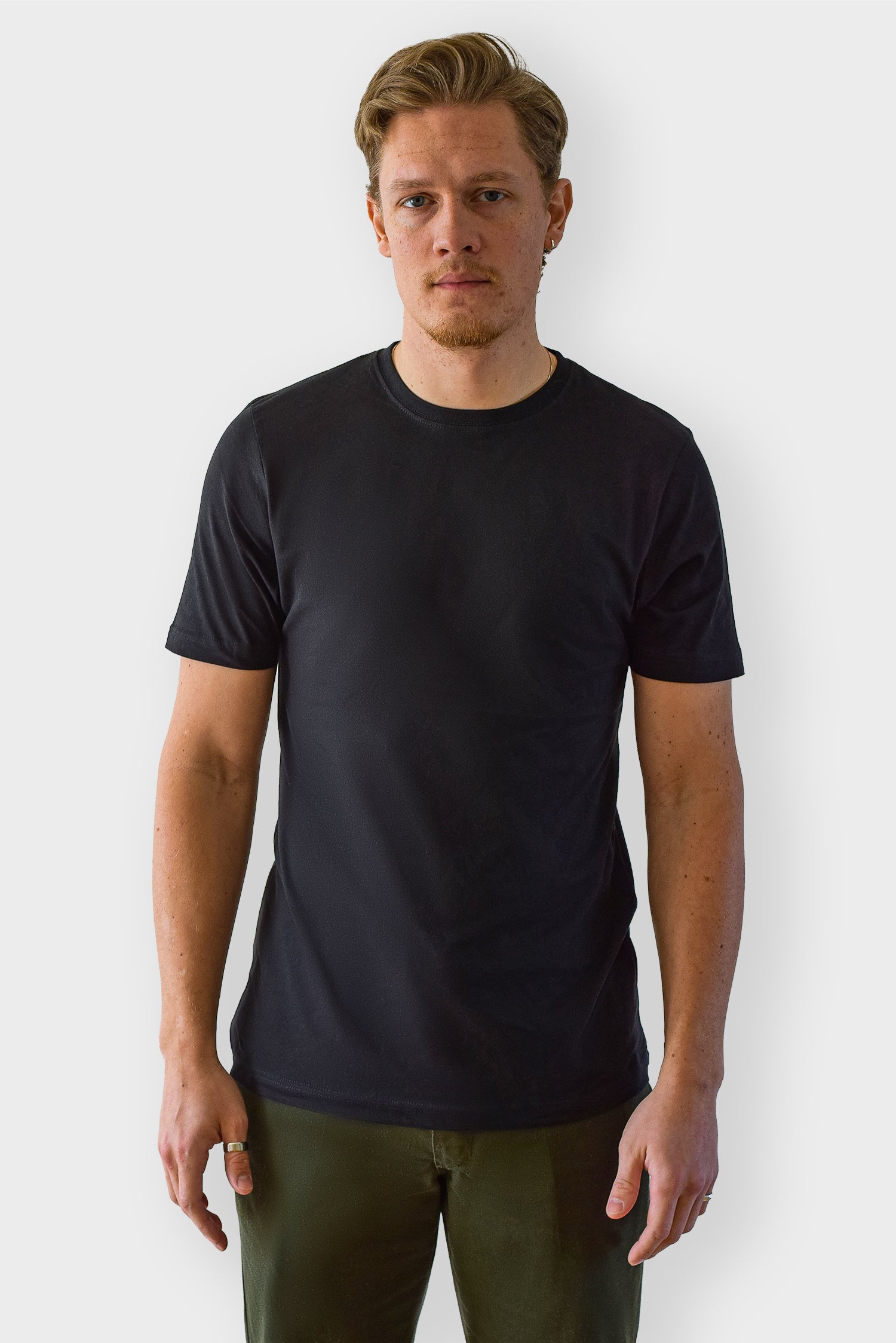 Organic Basic T-shirt, Black