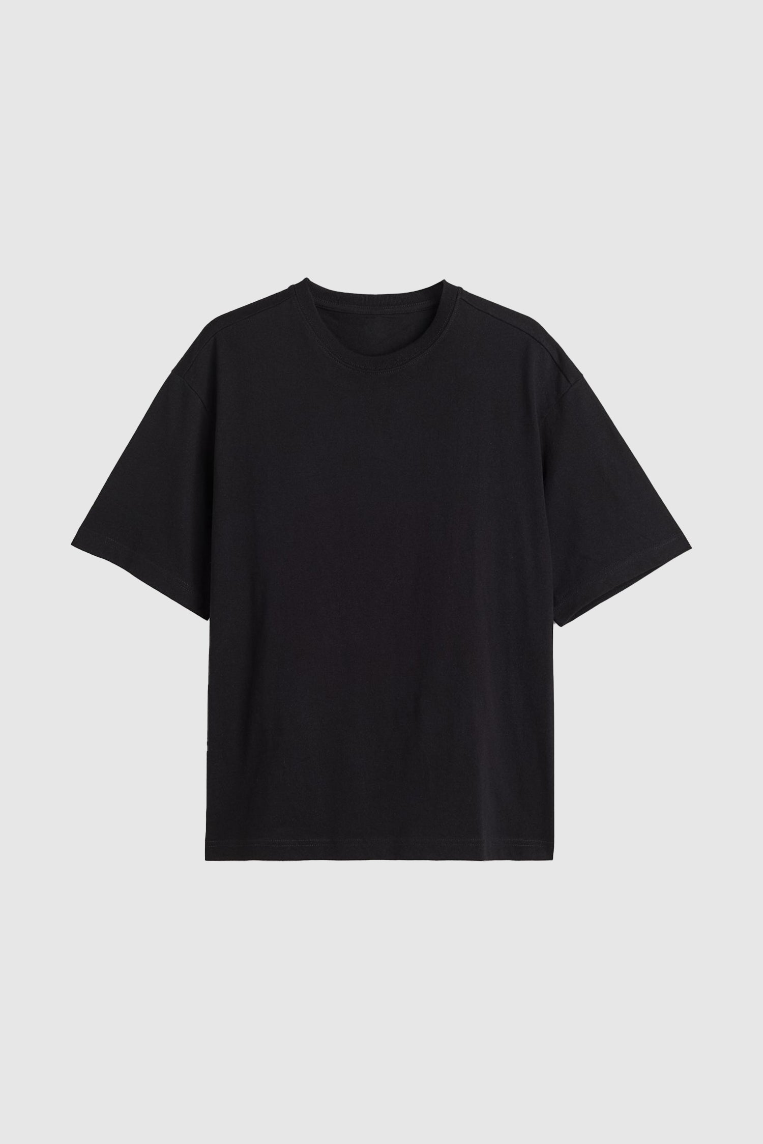 Box Fit T-shirt, svart