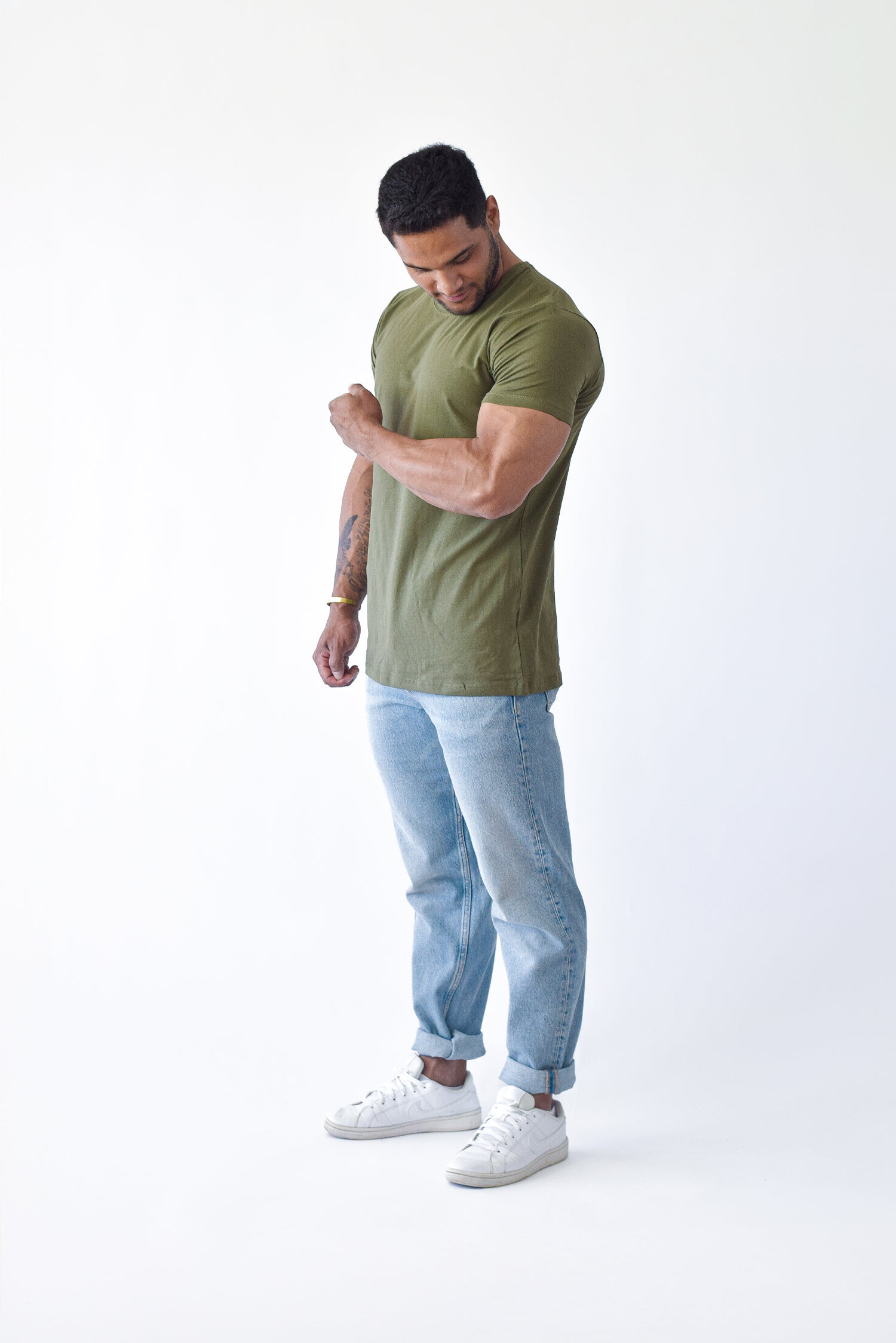 Muscle Fit T-shirt, Army