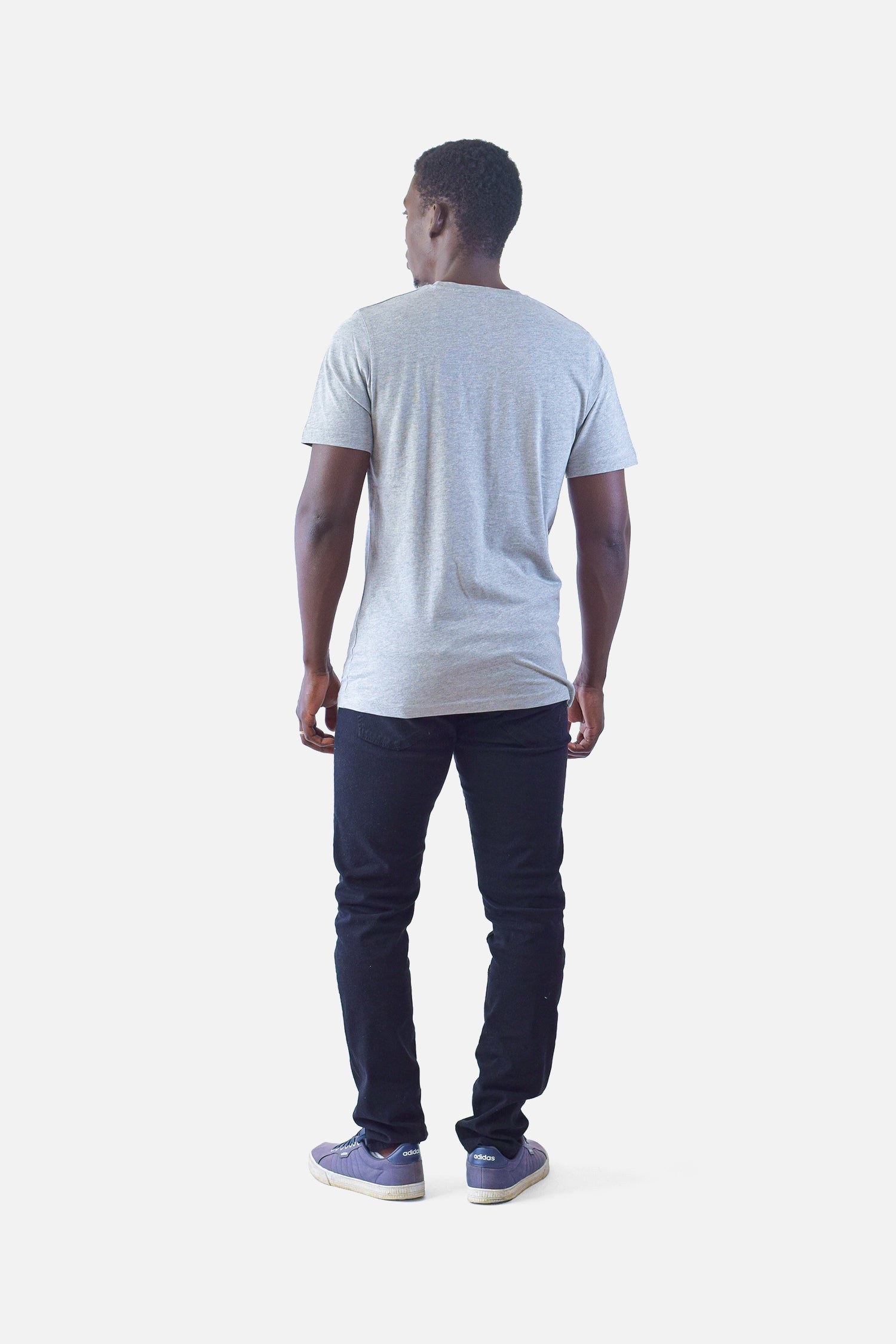 Organic Basic T-shirt, Light grey