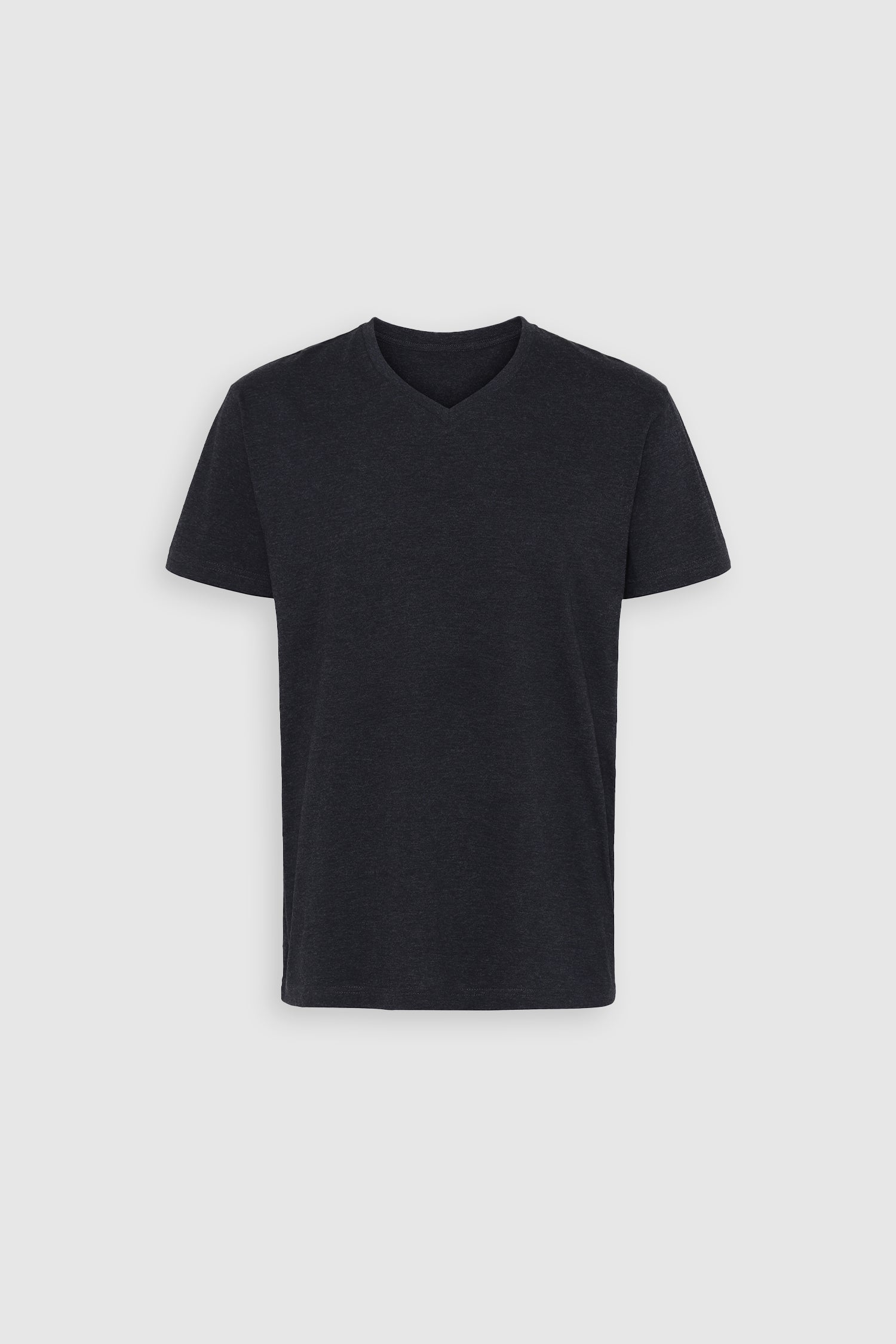 Organic V-Neck T-shirt, Black