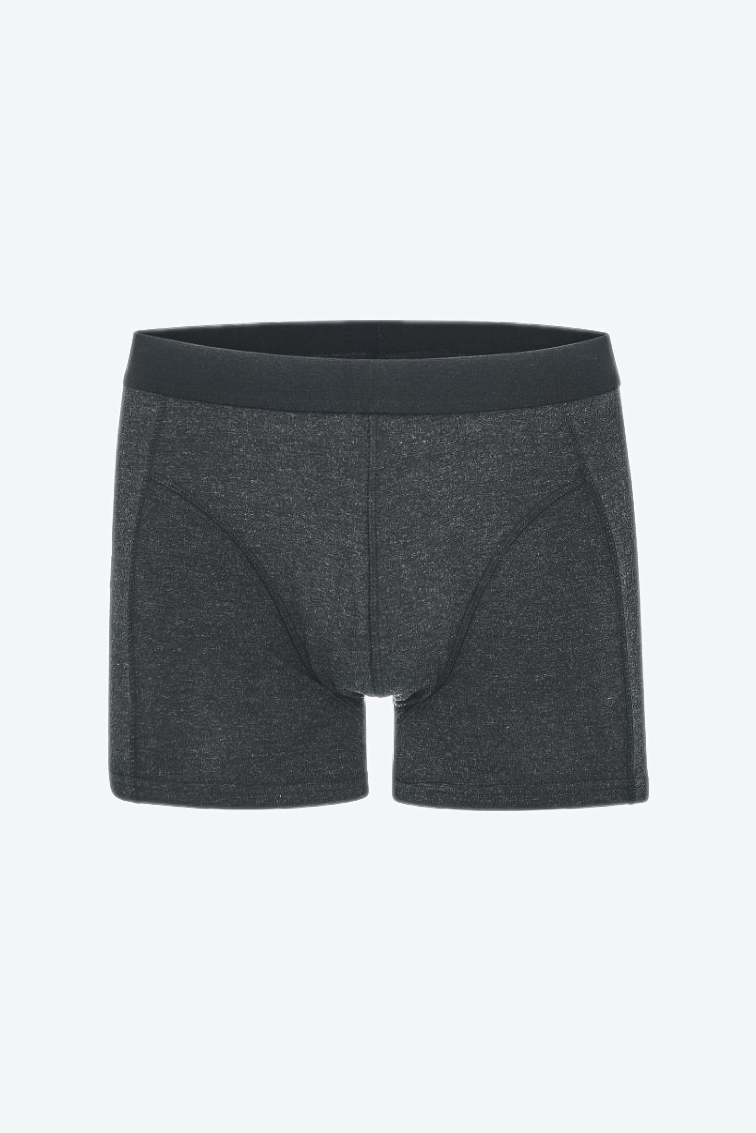 mood minor 2-pack boxers heather black økologisk bomuld lycra komfort aktiv hverdag