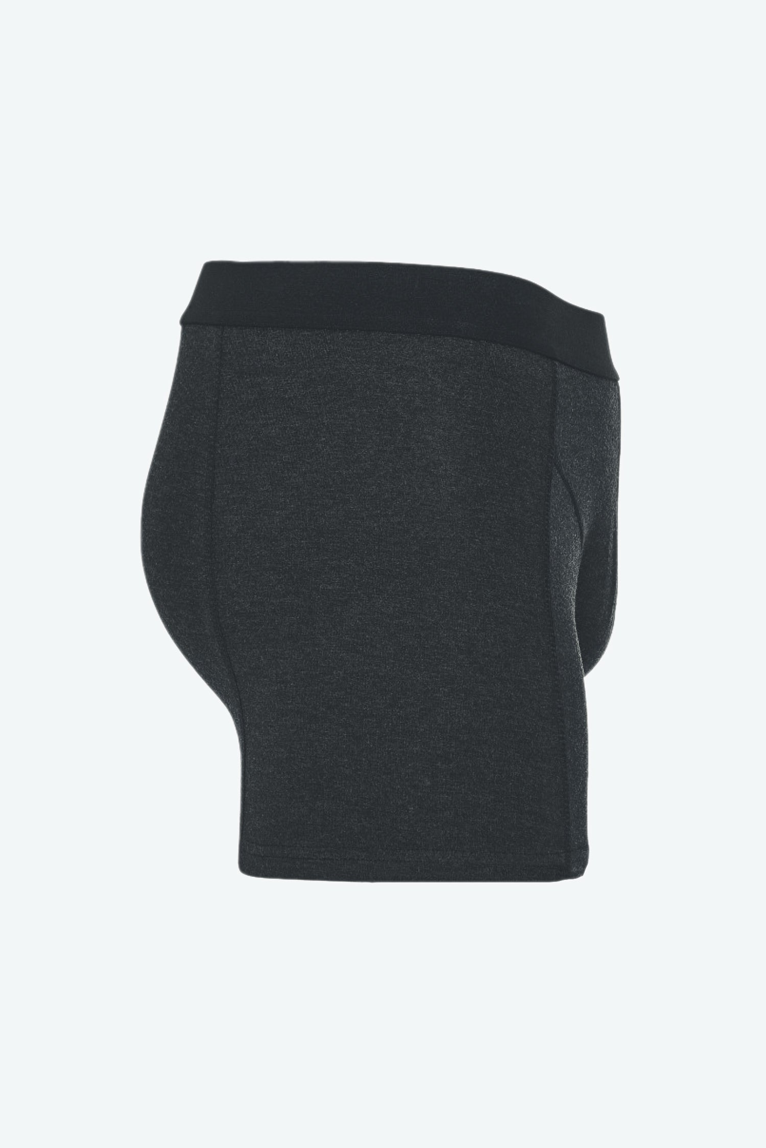 mood minor 2-pack boxers heather black økologisk bomuld lycra komfort aktiv hverdag